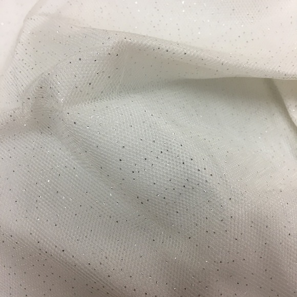 RELIST Carters Girls glitter white tutu skirt NWT - Picture 2 of 3